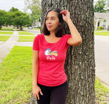 Load image into Gallery viewer, New Orleans Women’s Pelicans Scoop Neck T-Shirt