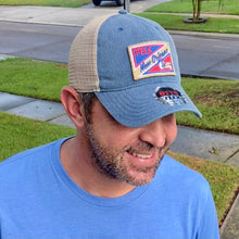 Load image into Gallery viewer, Pelicans Low Profile Unstructured Flex-Fit Trucker Hat