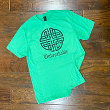 Load image into Gallery viewer, Men’s Unbreakable T-Shirt Irish Green
