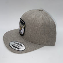 Load image into Gallery viewer, Saints Gradient Heather Gray Flat Bill Hat
