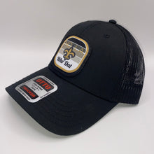 Load image into Gallery viewer, Saints Gradient Trucker Hat Black