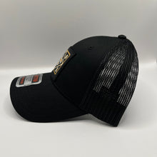 Load image into Gallery viewer, New Orleans Saints Black Trucker Hat