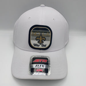 Saints Gradient Flex Fit Hat White