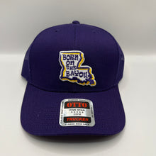 Load image into Gallery viewer, LSU Trucker Hat Born on the Bayou