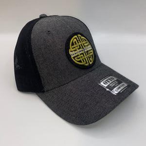 Unbreakable Chambray Black Trucker Hat