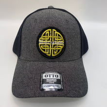 Load image into Gallery viewer, Unbreakable Chambray Black Trucker Hat