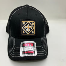 Load image into Gallery viewer, New Orleans Saints Black Trucker Hat