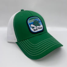 Load image into Gallery viewer, Tulane Green Wave Trucker hat Green/White
