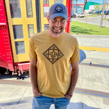 Load image into Gallery viewer, Men’s Antique Gold Saints Shirt