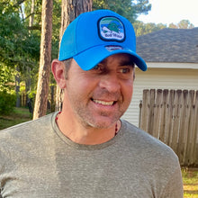 Load image into Gallery viewer, Tulane Green Wave Trucker hat Blue