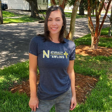 Load image into Gallery viewer, Naturally N’awlins Women’s Crew Neck Charcoal