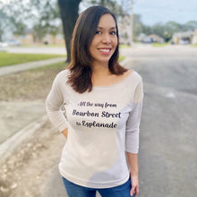 Load image into Gallery viewer, New Orleans Ladies Tan 3/4 Sleeve