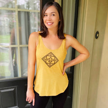 Load image into Gallery viewer, New Orleans Saints Women’s Tank Top Gold Tank Top Gold