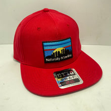 Load image into Gallery viewer, Naturally N’awlins Red Flatbill Snapback Hat