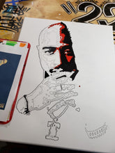 Load image into Gallery viewer, Tupac Fine Art T-Shirt