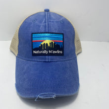 Load image into Gallery viewer, Naturally N’awlins Distressed Trucker Hat
