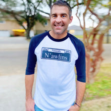 Load image into Gallery viewer, Naturally N’awlins Unisex 3/4 Sleeve Raglan