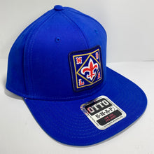 Load image into Gallery viewer, NOLA Blue Flatbill Snapback Hat