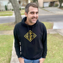 Load image into Gallery viewer, NOLA Hooded Sweatshirt Black