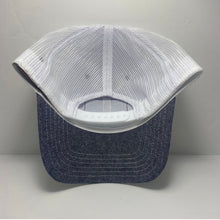Load image into Gallery viewer, Naturally N’awlins Chambray Blue Trucker Hat