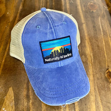 Load image into Gallery viewer, Naturally N’awlins Distressed Trucker Hat