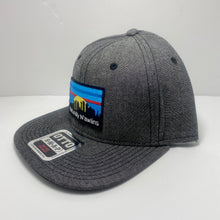 Load image into Gallery viewer, Naturally N’awlins Chambray Black Flat Bill Hat