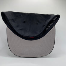 Load image into Gallery viewer, Saints Black Flex Fit Flatbill Hat