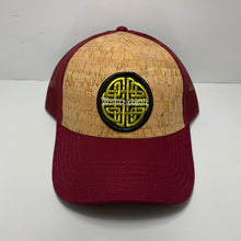 Load image into Gallery viewer, Unbreakable Maroon and Cork Trucker Hat