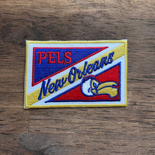 Load image into Gallery viewer, Pelicans Navy/ Tan Low Profile Trucker
