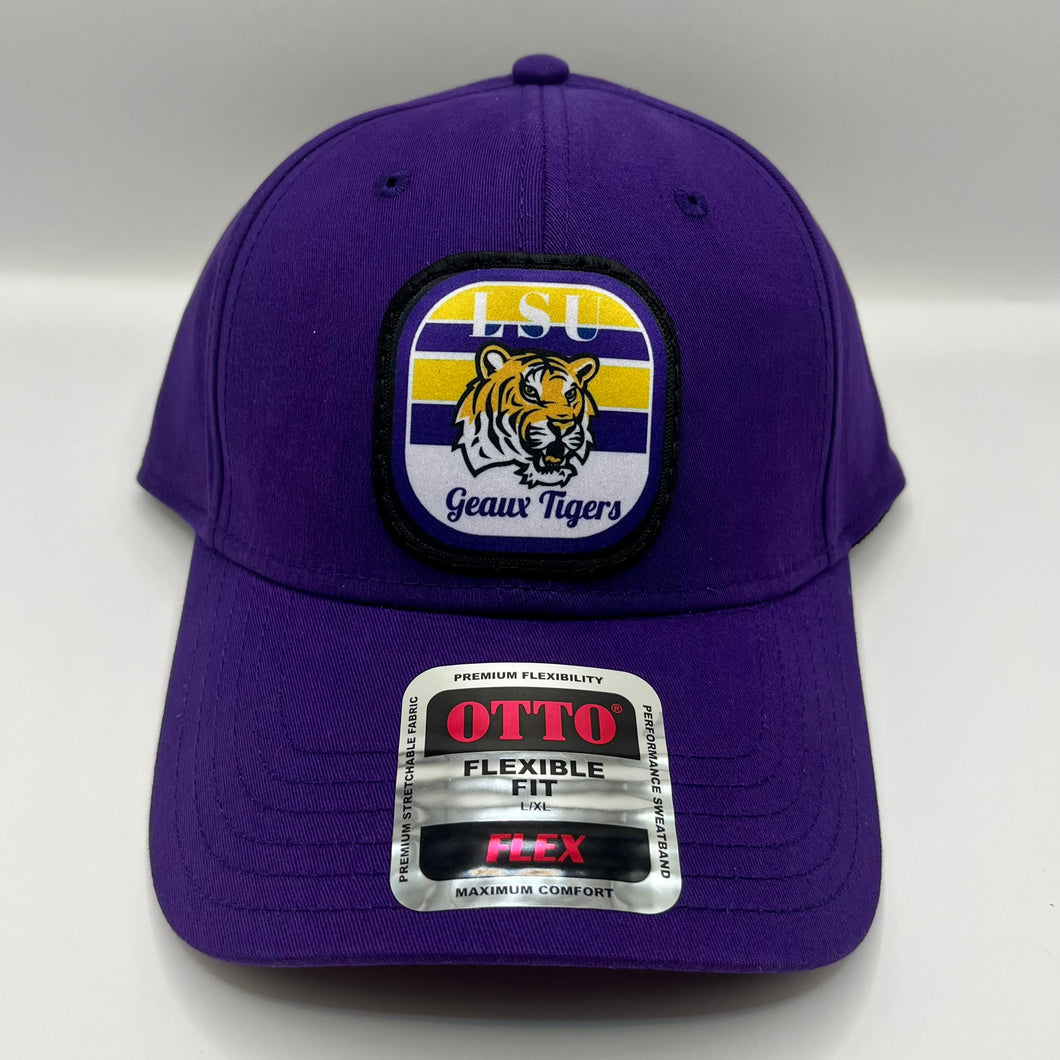LSU Tigers Low Profile Flex Fit Hat