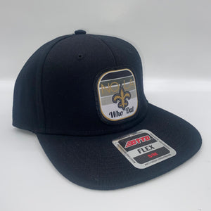 Saints 2023 Flex-Fit Flat Bill Hat