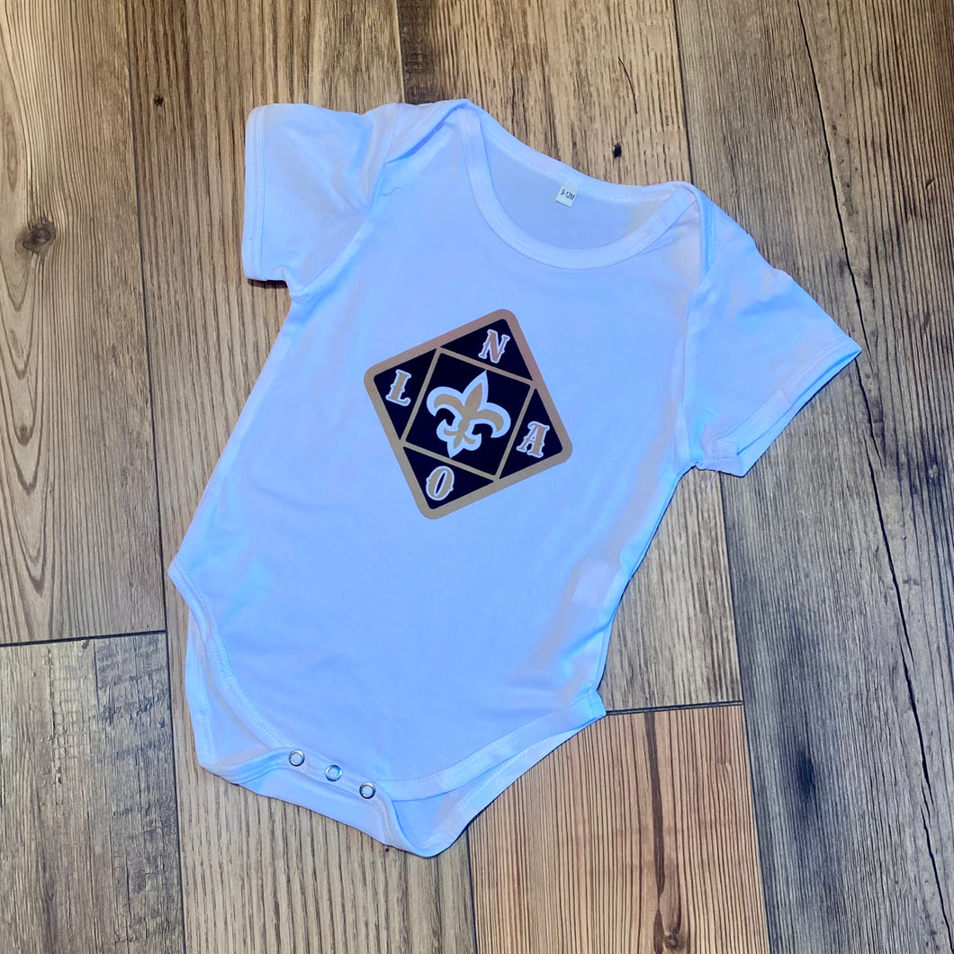 New Orleans Saints Toddler Bodysuit