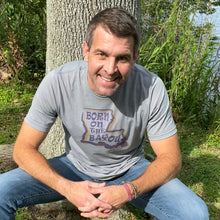 Load image into Gallery viewer, Men’s LSU Born on the Bayou Shirt
