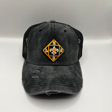 Load image into Gallery viewer, Saints Ponytail Hat
