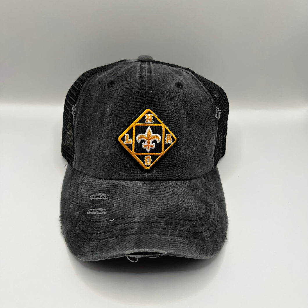 Saints Ponytail Hat