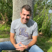 Load image into Gallery viewer, Men’s LSU Born on the Bayou Shirt
