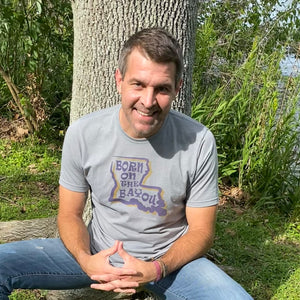Men’s LSU Born on the Bayou Shirt