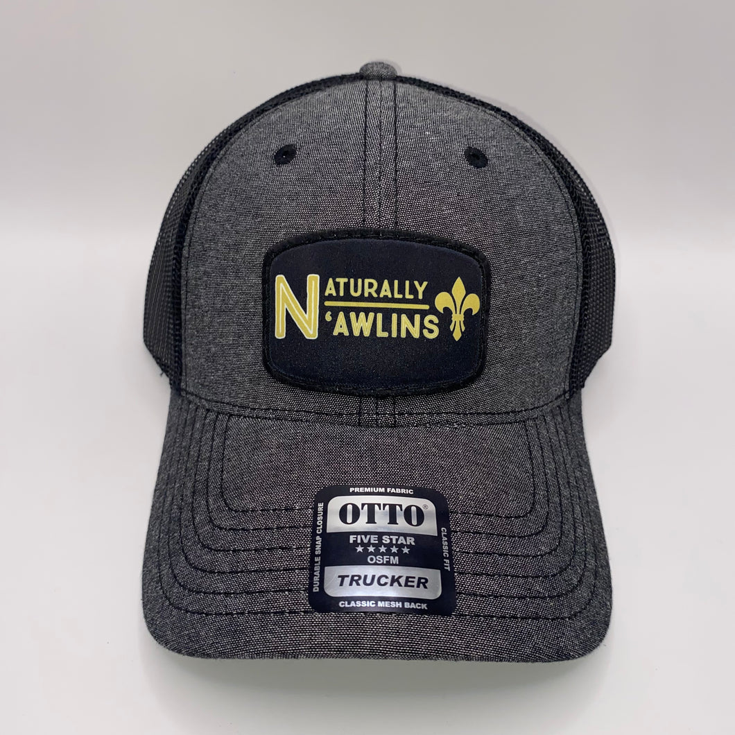 Naturally N’awlins Saints Trucker Hat