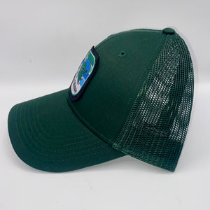 Tulane Green Wave Trucker hat Green