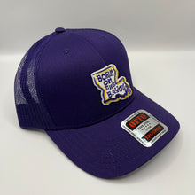 Load image into Gallery viewer, LSU Trucker Hat Born on the Bayou

