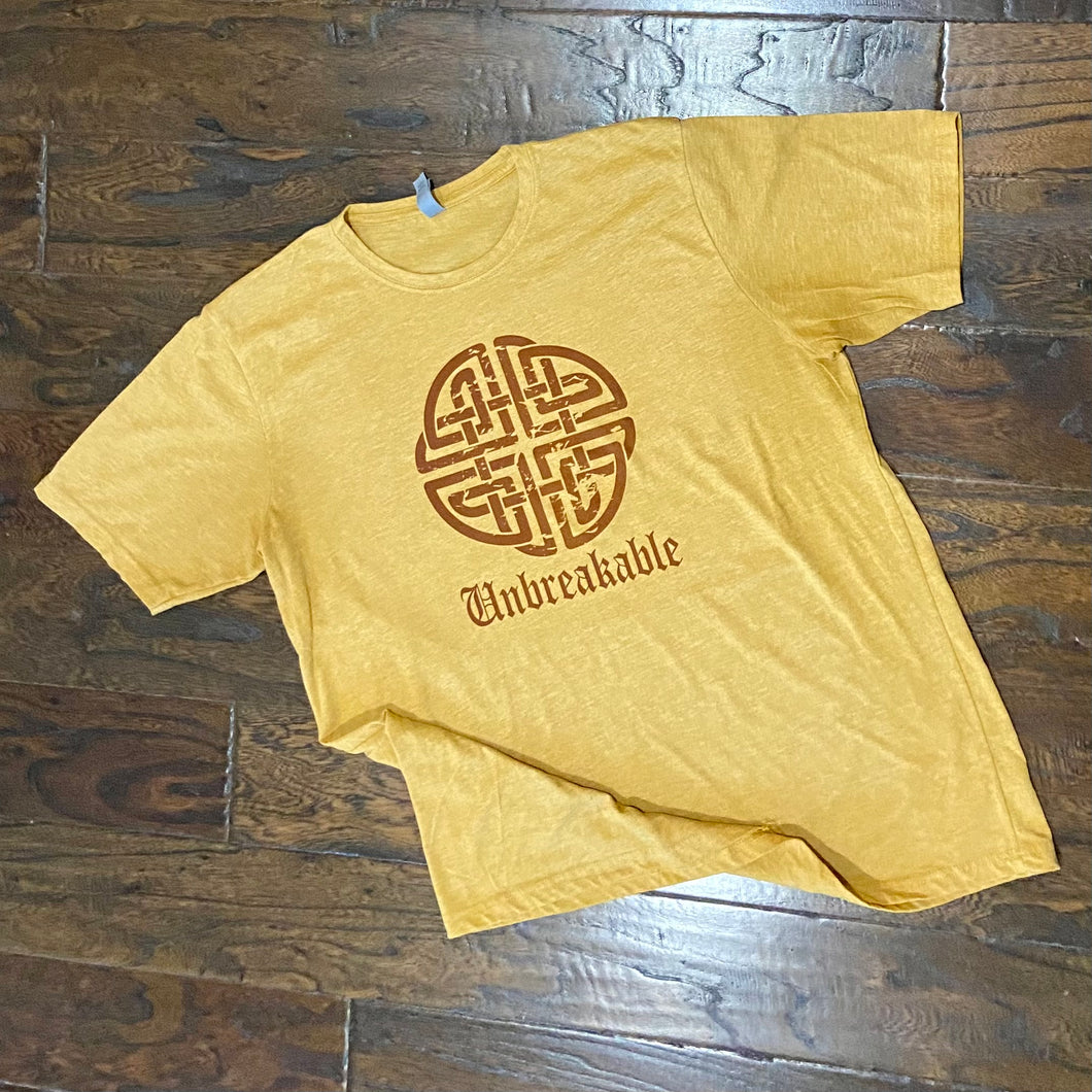 Men’s Unbreakable T-Shirt Gold