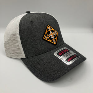 Saints Chambray Black/ White Trucker Hat