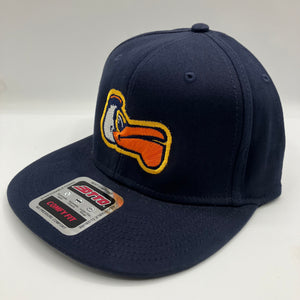(Copy) New Orleans Pelicans Flatbill Snapback Hat Navy