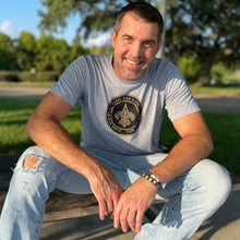 Load image into Gallery viewer, Bless Our Boys Unisex Saints Shirt Gray
