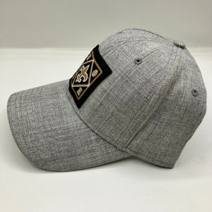 Saints Low Profile Hat Heather Gray