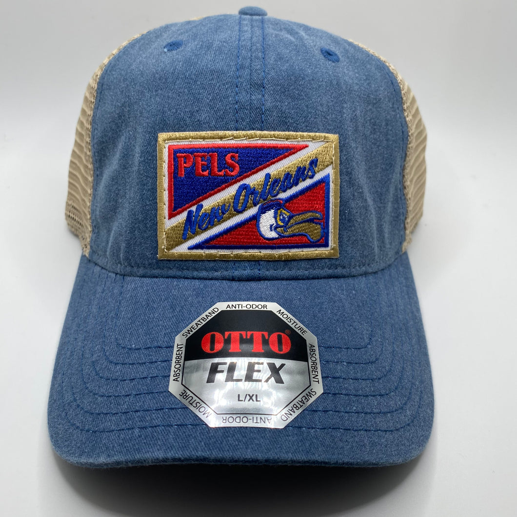 Pelicans Low Profile Unstructured Flex-Fit Trucker Hat