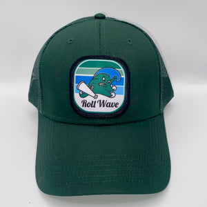 Tulane Green Wave Trucker hat Green