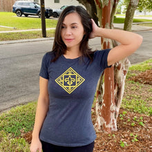 Load image into Gallery viewer, Women’s Saints Shirt Charcoal
