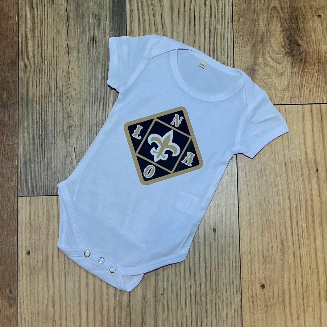 New Orleans Saints Toddler Bodysuit
