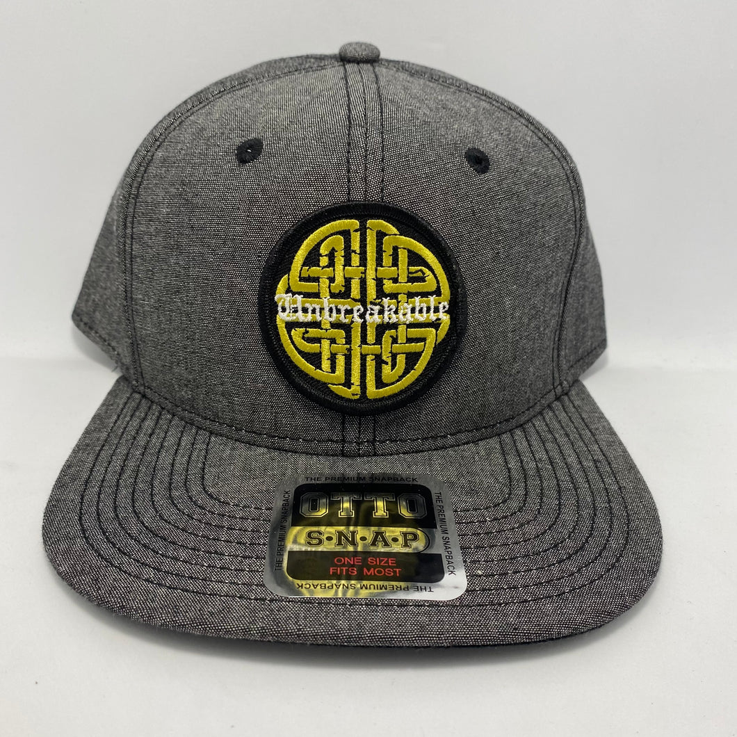 Unbreakable Flatbill Hat Chambray Black